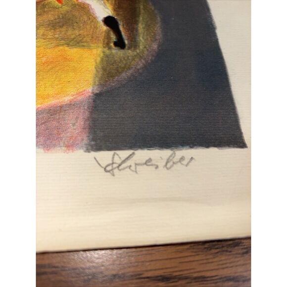 Georges Schreiber Signed Lithograph: Ringmaster - Circus Acrobat Acrobatics - Picture 3 of 16